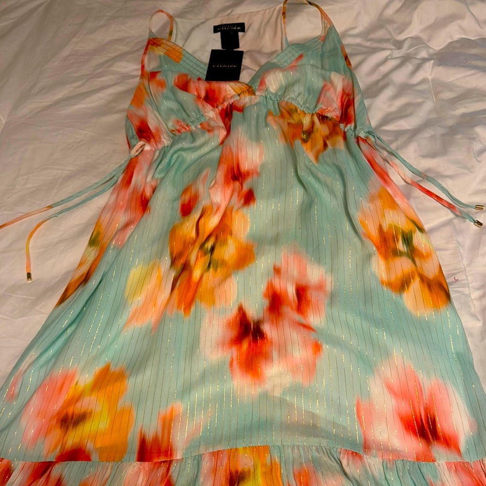 Nathalie Chaize green gorgeous maxi dress